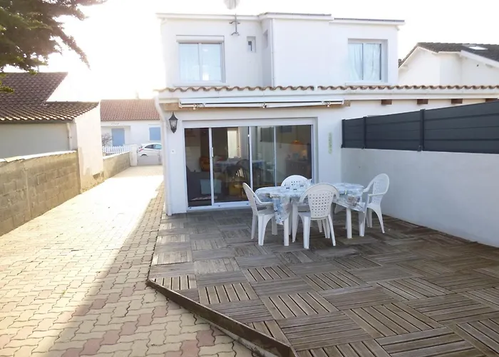 Maison Confort Pres De La Plage, 5 Pers, Jardin Prive, Terrasse, Bbq, Velos Et Parking Inclus - Fr-1-224c-297 Сasa de vacaciones *