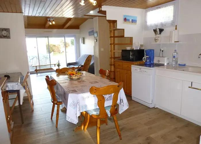 Maison Confort Pres De La Plage, 5 Pers, Jardin Prive, Terrasse, Bbq, Velos Et Parking Inclus - Fr-1-224c-297 Сasa de vacaciones La Barre-de-Monts